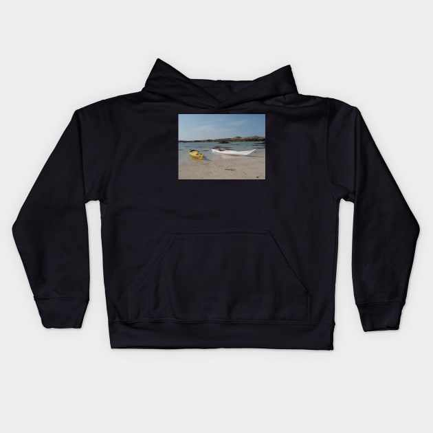 Tranquillity Kids Hoodie by orcadia